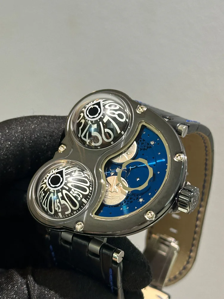 Mb&f MoonMachine Black Titanium Dark Blue Sky 34.BTL.B LE 18 pcs
